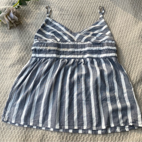Primark Tops - Primark Gray and white Striped top
